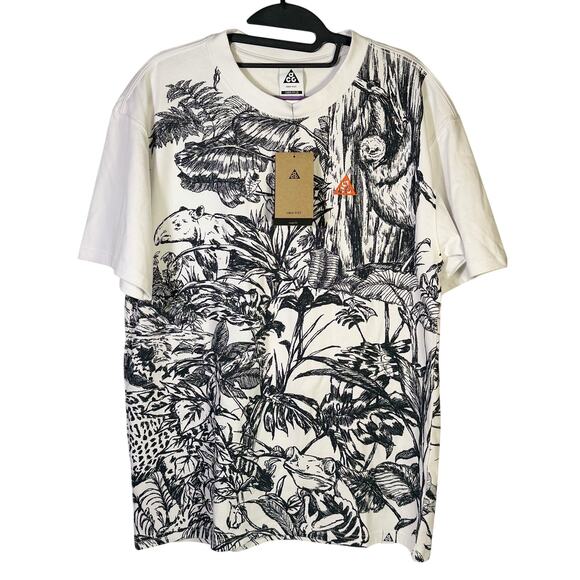 Nike Other - Nike ACG Men’s Jungle Animal Graphic Dri-FIT T-Shirt Small NWT